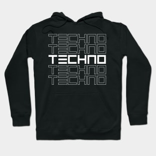 techno design Hoodie